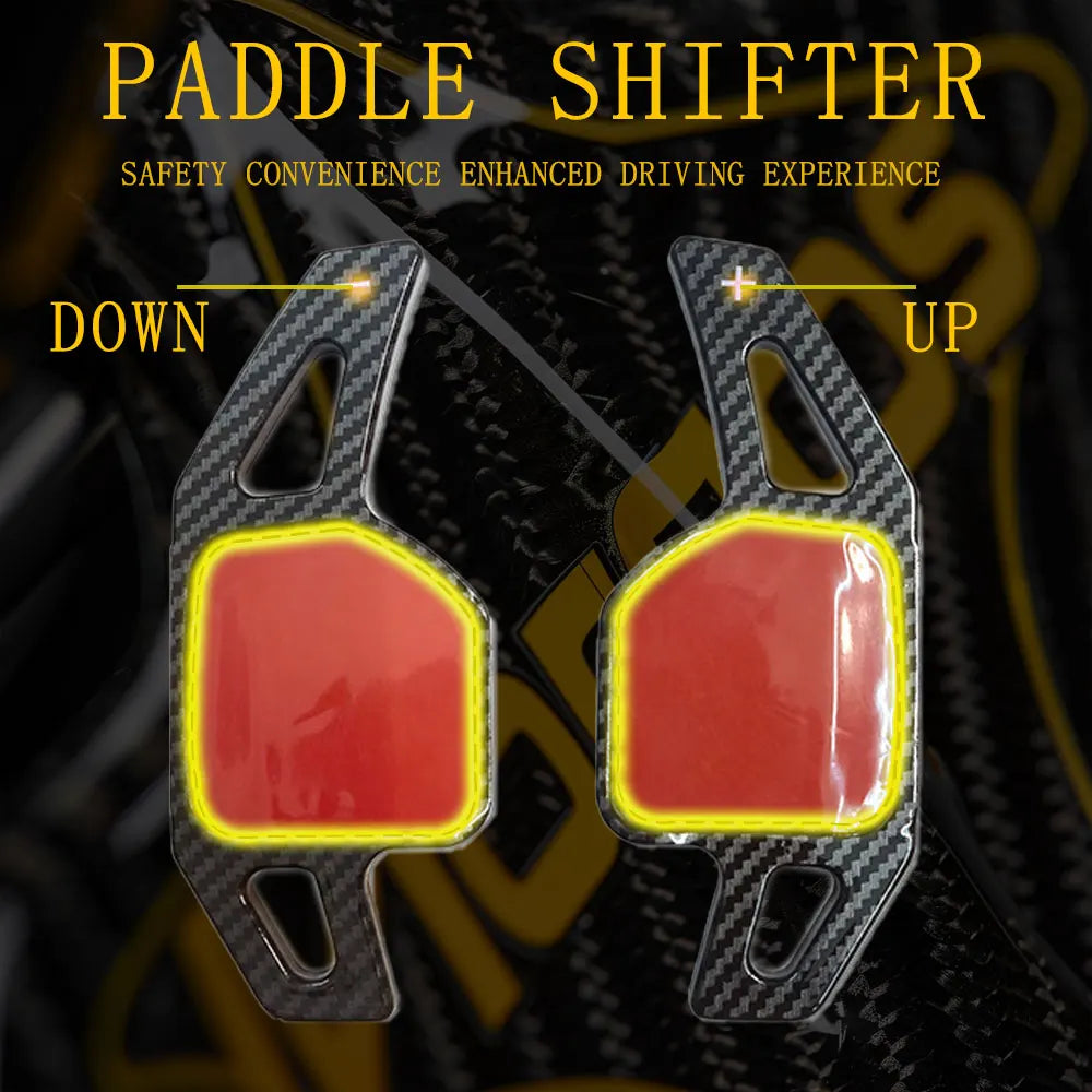 Audi Paddle Shifter Carbon Fibre Extensions