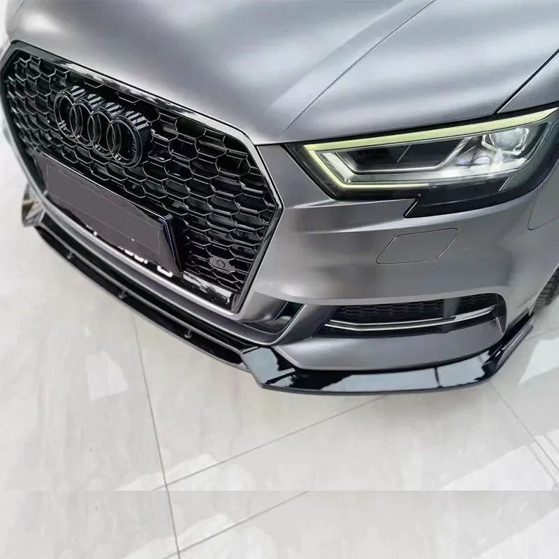 Audi Front Bumper Lip for A3 8V S3 S-Line 2017 2018 2019 2020