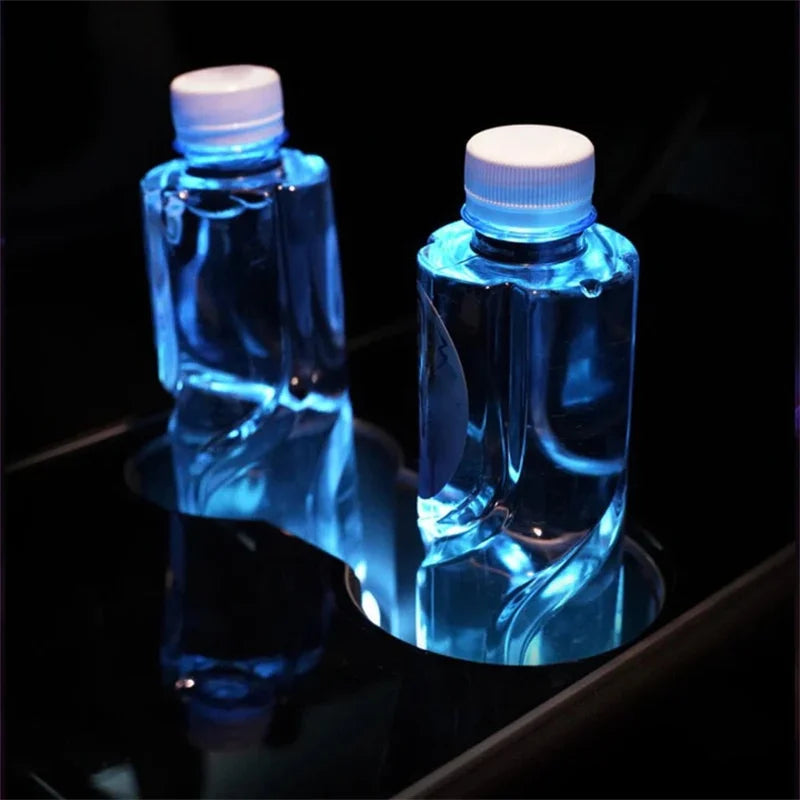LED Coaster for Car Cup Holder