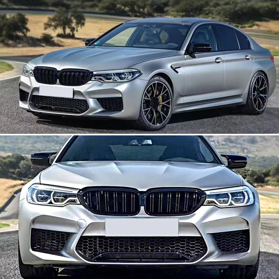 Front Bumper Grill For BMW 5 Series M5 G30 G31 520i 530i 540i ABS