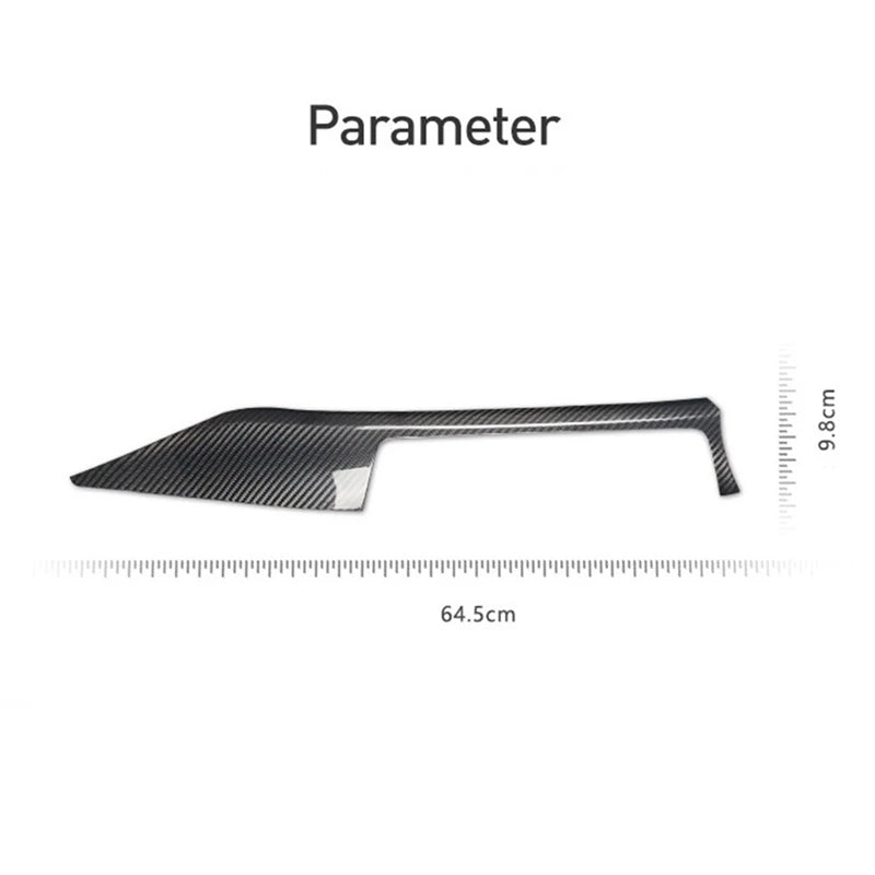 RHD Real Carbon Dashboard Cover Stickers For-BMW 3 4 Series GT F30 F32