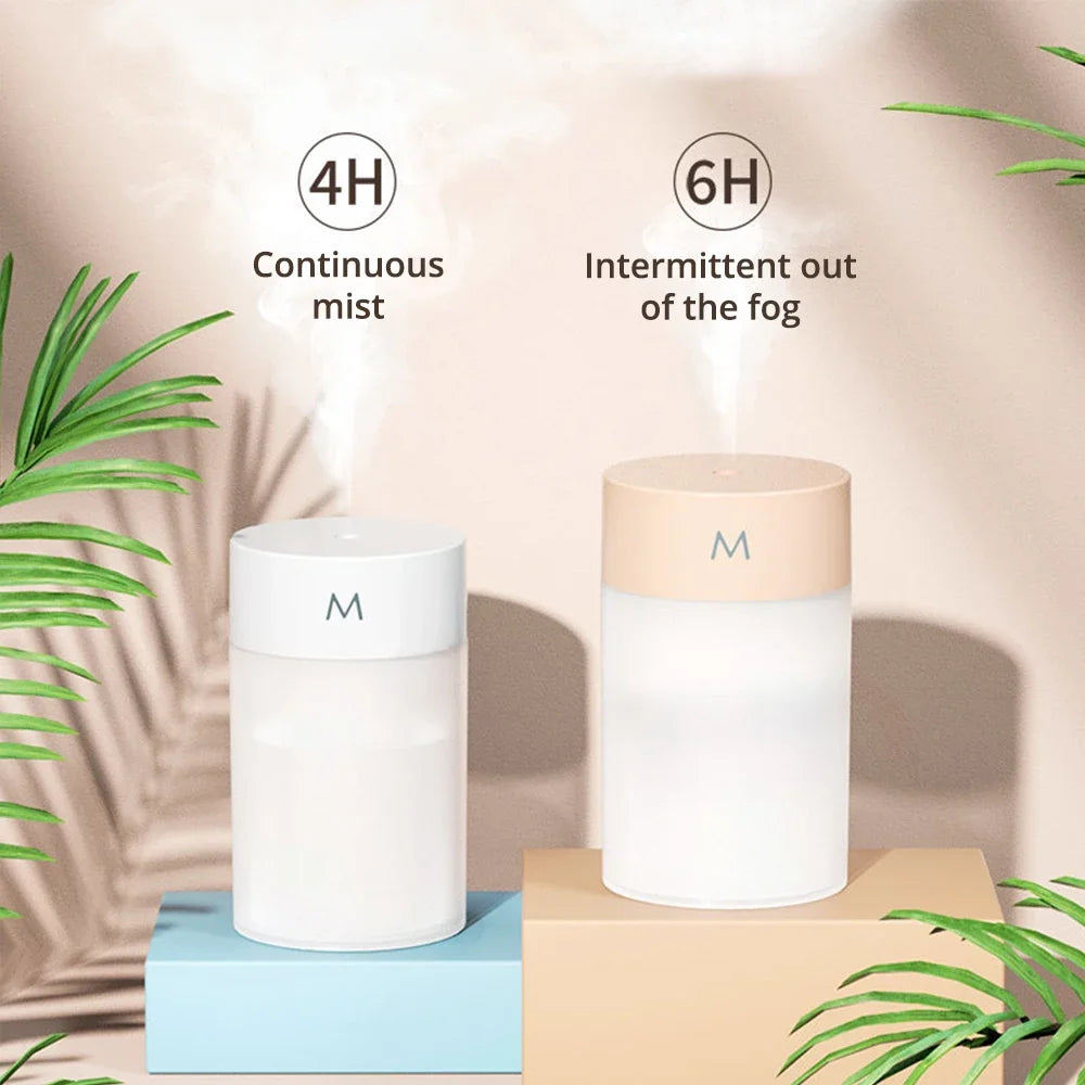 Portable Smart Humidifier for Home Car Oil USB Fresh Aroma Diffuser