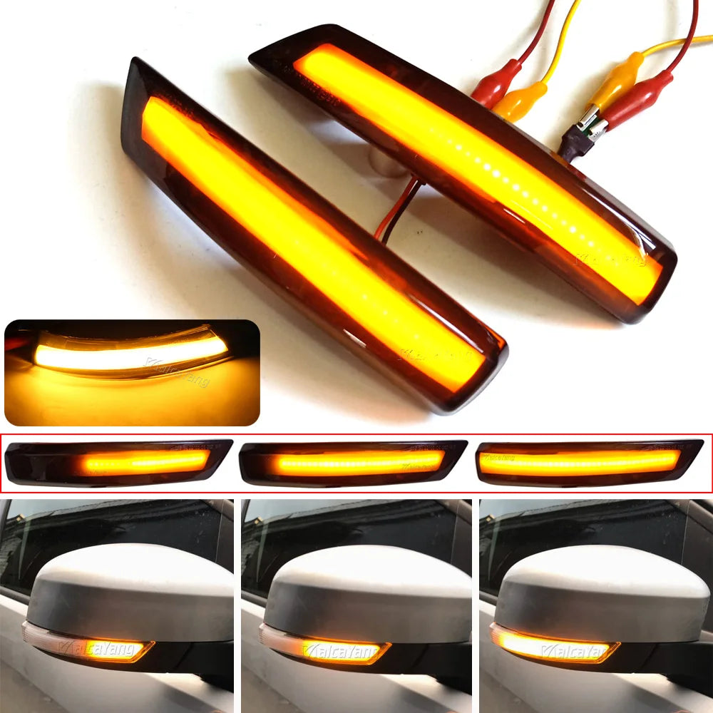 Focus MK2 Amber LED Dynamic Turn Signal Side Marker Sequtntial Indicator