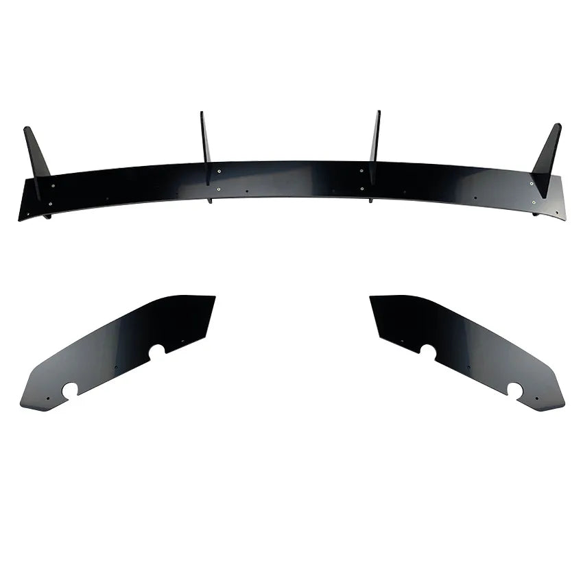Seat Leon Hatchback MK3 2013-2016 Car Rear Bumper Diffuser Spoiler