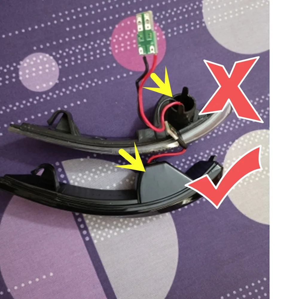 Focus MK2 Amber LED Dynamic Turn Signal Side Marker Sequtntial Indicator