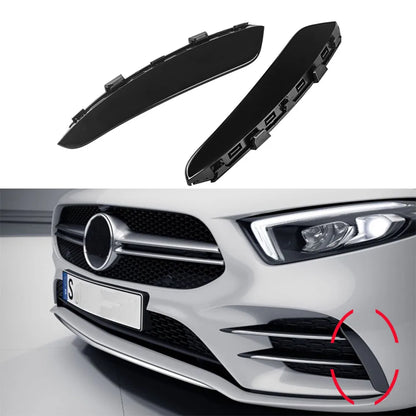 Mercedes Benz A Class Front Bumper Spoiler Canards