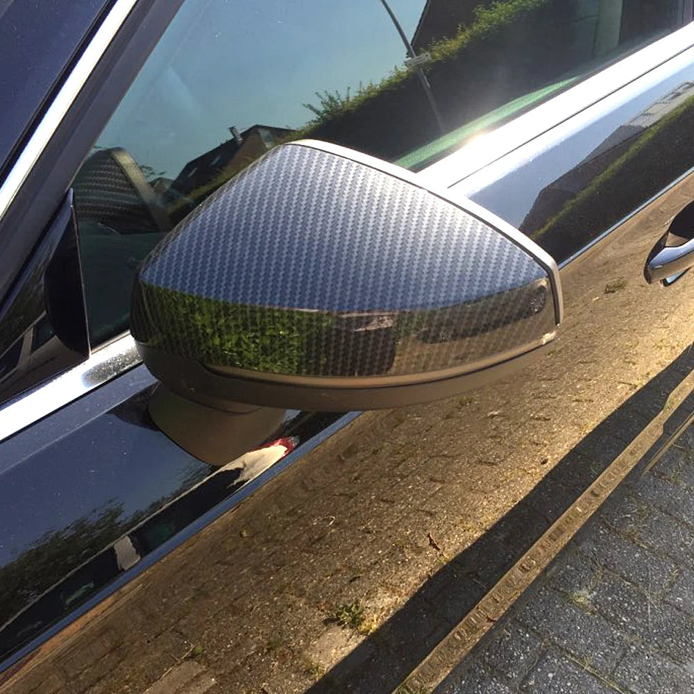 Audi RS3 8V S3 Carbon RearView Mirror Cover With & Without Lane