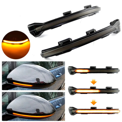 LED Dynamic Turn Signal Lamp For Volkswagen VW Golf MK7 7 GTI GTD GTE R