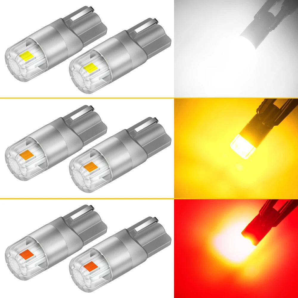 W5W LED T10 LED Bulbs Canbus 3030SMD