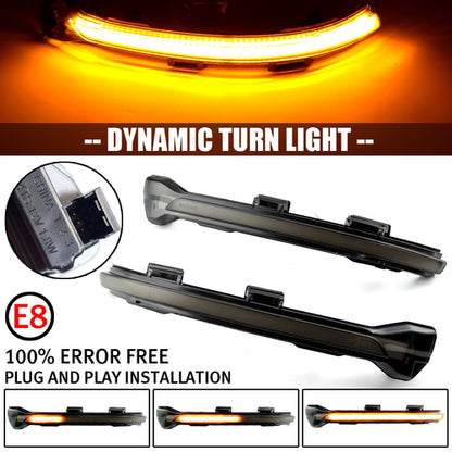LED Dynamic Turn Signal Lamp For Volkswagen VW Golf MK7 7 GTI GTD GTE R