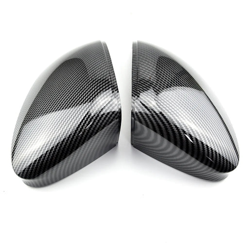 Volkswagen Golf MK8 VIII 8 Side Mirror Covers Caps (Carbon Look)