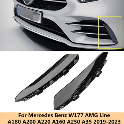 Mercedes Benz A Class Front Bumper Spoiler Canards