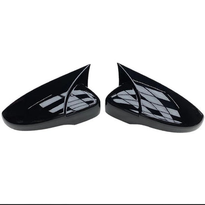 2x Carbon Look Side Wing Mirror Cover For VW For Volkswagen Golf 6 MK6