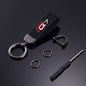 Audi Metal Keychain Suede Leather