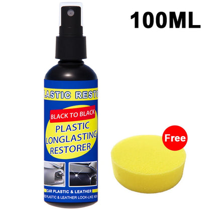 Car Plastic Restorer Back To Black Gloss Car Cleaning Products Plastic