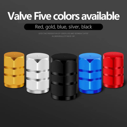 Aluminum Alloy Car Tire Valve Caps