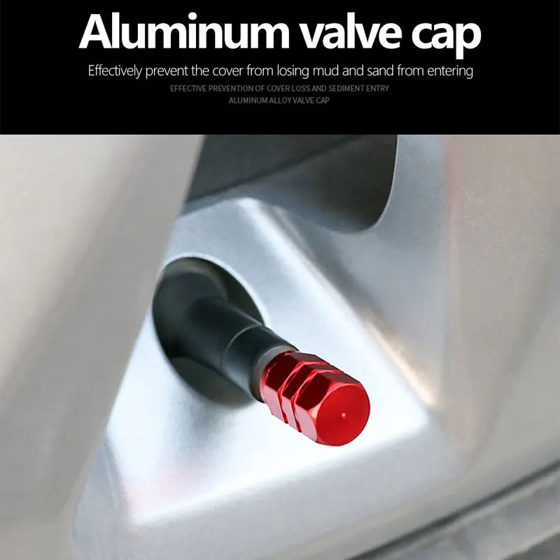 Aluminum Alloy Car Tire Valve Caps