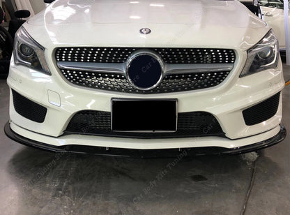 Mercedes Benz C117 CLA Class Front Splitter