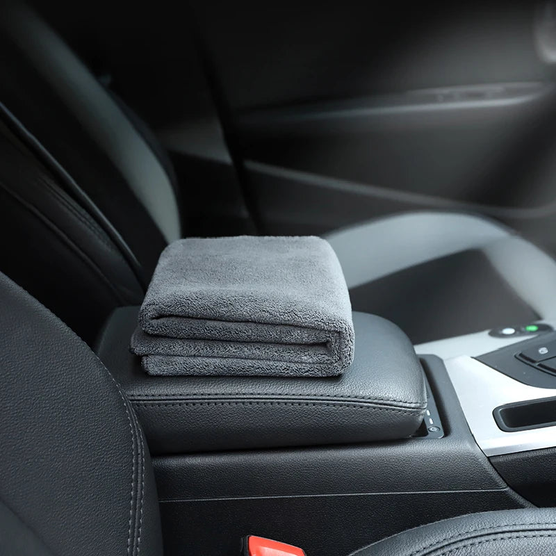 Car Wash Towel Cotton Drying Cloth For Audi Q5 S4 A5 C6 S5 A4 2024 Quattro 2023 2022 B8