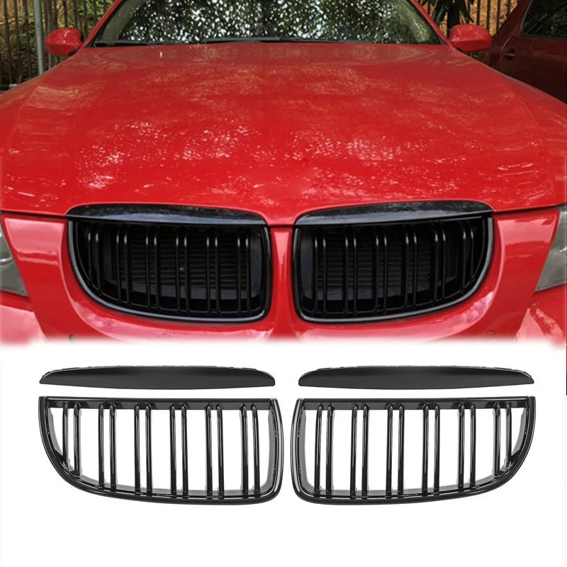 BMW Front Bumper Grill Black Grill Abs For 3 Series E90 E91