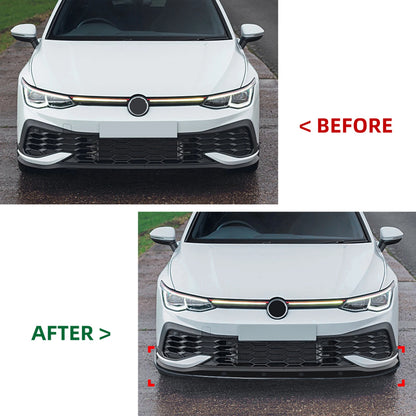 Volkswagen VW Golf MK8 GTI Front Splitter