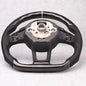 Carbon Fibre Steering Wheel Leather VW Golf MK7 MK7.5