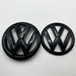 Gloss Black Replacement 135mm Front Grill emblem or 110mm Rear Trunk