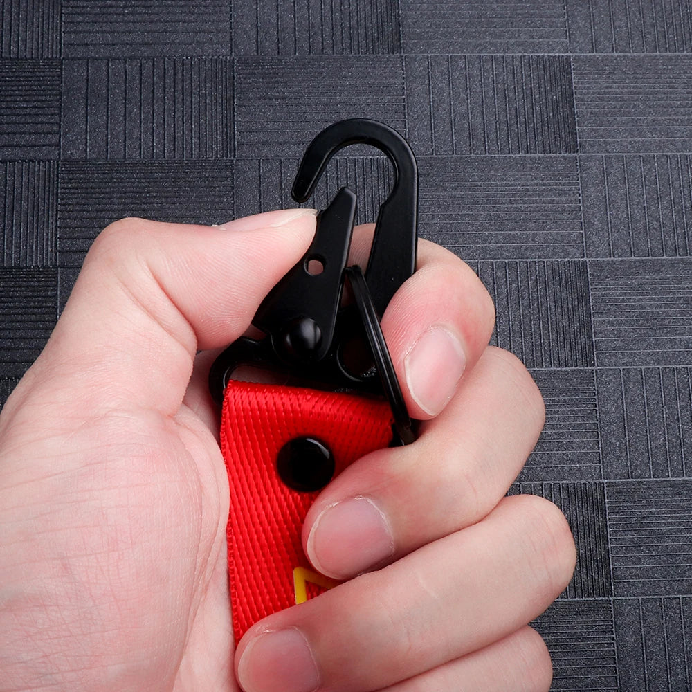 Nylon Ribbon Keychain Key Ring For Audi SLine RS A3 A6 C7 A4 B8 8P 8V B6 A5 Q5 B9 C6 A1 Q7 Q3