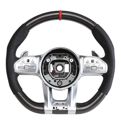 AMG Custom Carbon Fibre LED Race Steering Wheel