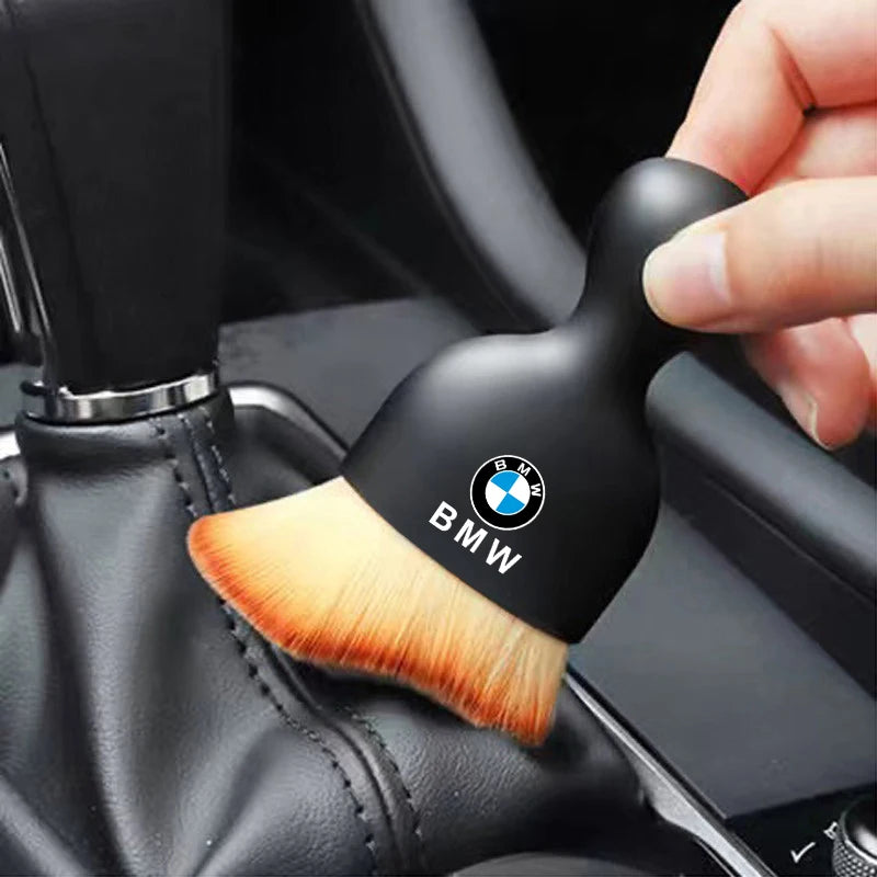 BMW Double-Faced Towel Cleaning Drying Cloth With Duster Clean Brush Tool Car Part For BMW 1 2 3 Series M Power X1 X5 X6 F30 E90