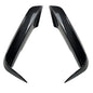 Front Bumper Splitter Trim Kit Fog Light Lamp Cover Canards For BMW F30