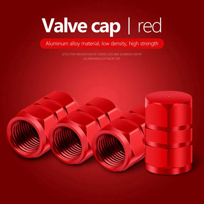 Aluminum Alloy Car Tire Valve Caps