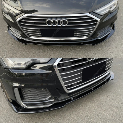 Audi A6 S6 C8 3Pcs Car Front Splitter