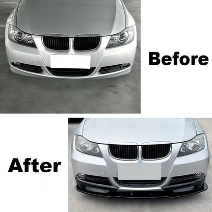 BMW E90 E91 Front Bumper Lip Splitter Diffuser Body Kit Spoiler Bumper Guard