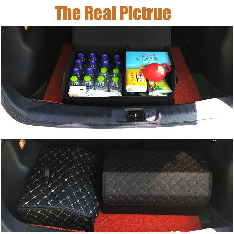 Car Trunk Organizer Box Large Capacity Auto Multiuse Tools Storage Bag