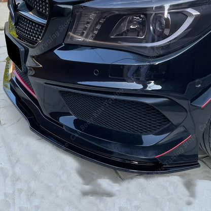 Mercedes Benz C117 CLA Class Front Splitter