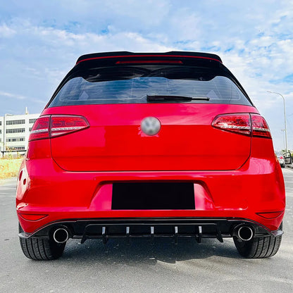 VW Golf Mk7 GTI GTD Mk7 TDI TSI 2012-2017 Rear LED Diffuser