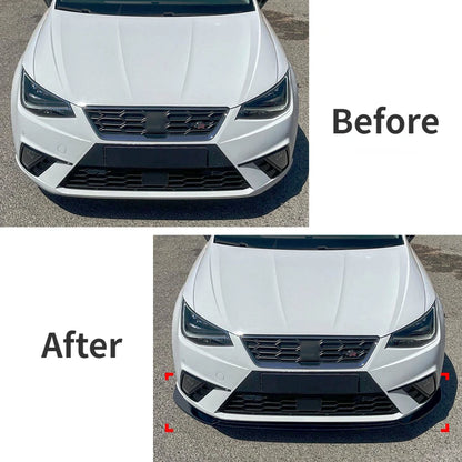 Front Bumper Lip Lower Diffuser Splitter For Seat Ibiza Standard MK5