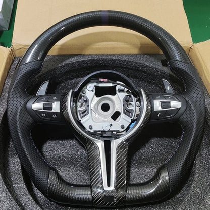 Carbon Fiber Car Steering Wheel For BMW M M3 M5 M6 F01 F02 F06 F07 F10