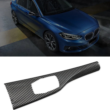 Multimedia Panel Cover Trim Real Carbon Fiber Sticker For BMW F30 F32