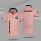 2024 New Men's Cycling Sport Bicycle BMW High Quality Polo Shirt Street Outdoor Fashion Leisure BMW Polo Shirt