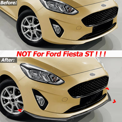 Ford Fiesta MK7 Front Lip Splitter