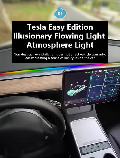 LED Ambient Light USB 64 Colors Acrylic Strips 110cm Full Colors