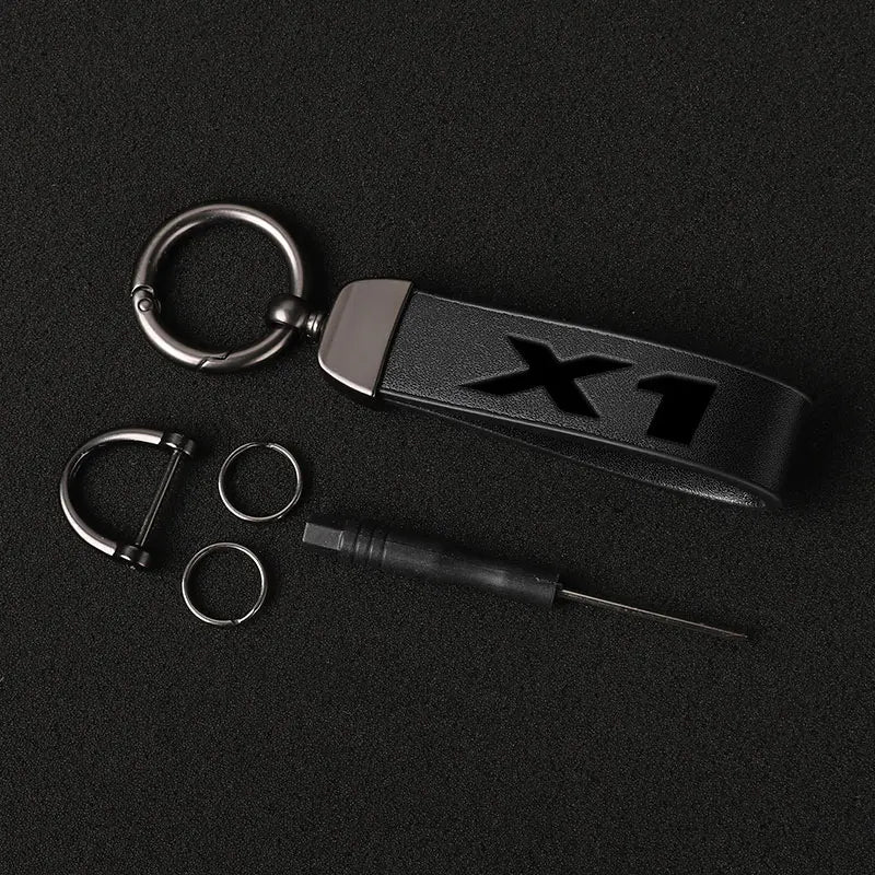 BMW X1 Luxury  Leather Keychain