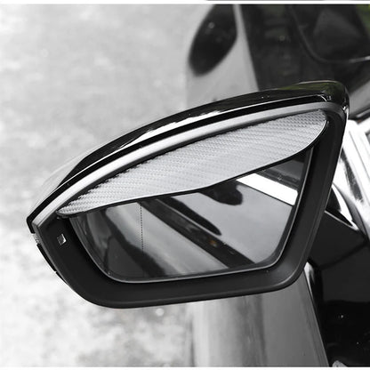 Sideview Mirror Rain Shield Visor Carbon - Universal Fitment