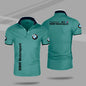 2024 New Men's Cycling Sport Bicycle BMW High Quality Polo Shirt Street Outdoor Fashion Leisure BMW Polo Shirt