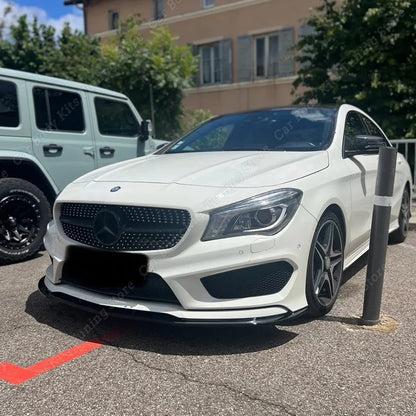 Mercedes Benz C117 CLA Class Front Splitter