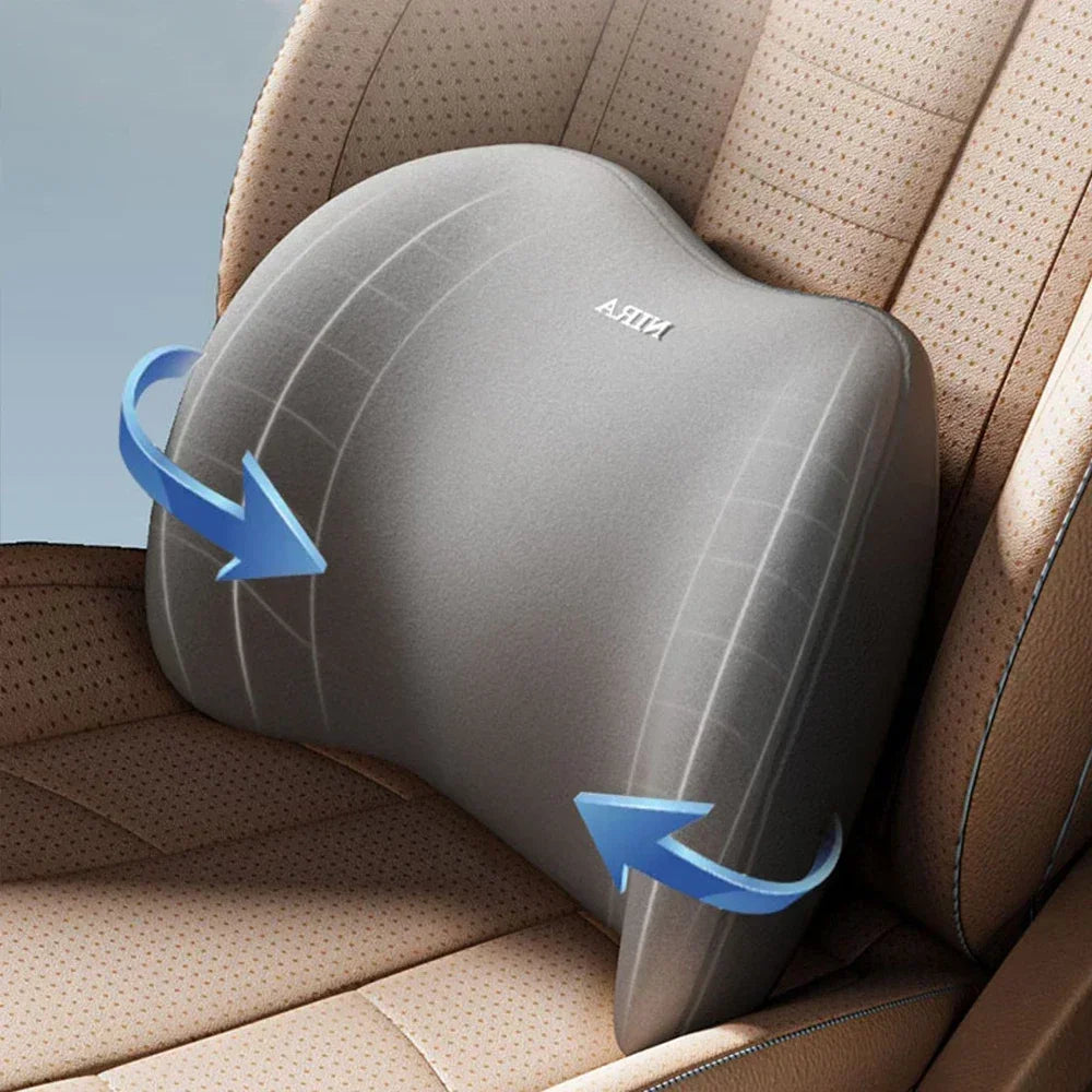 Universal Car Headrest Lumbar Memory Foam Cervical Lumbar Support Car