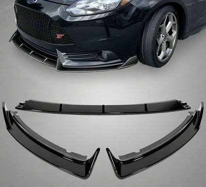 Ford Focus MK3 ST 2012 2013 2014 3Pcs Carbon/Gloss Black Car Front