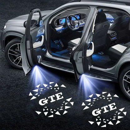 LED Car Door Welcome Light Logo for VW GTE Logo